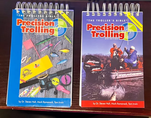 Precision Trolling 5th 6th Edition "The Troller's Bible" Ringbound 2 Books
