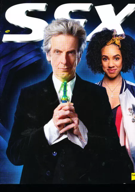 SFX Magazine June 2017 Doctor Who Subscribers Cover Danny Pudi Peter Capaldi