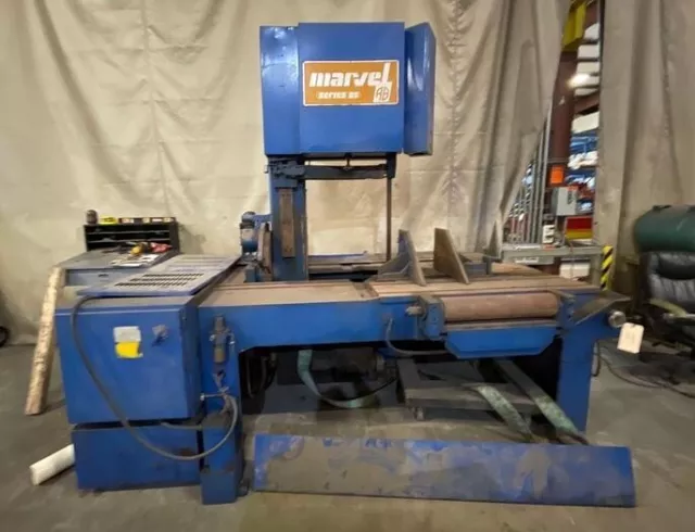 25" x 28" MARVEL "SERIES 25/MI" HIGH-SPEED HEAVY-DUTY VERTICAL BAND SAW - #29976