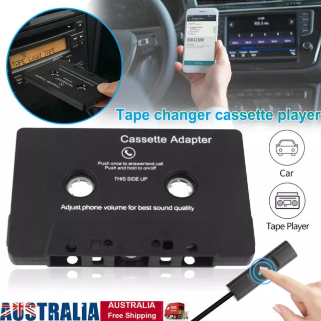 1pc Universal Cassette Bluetooth 5.0 Adapter Converter Car Tape