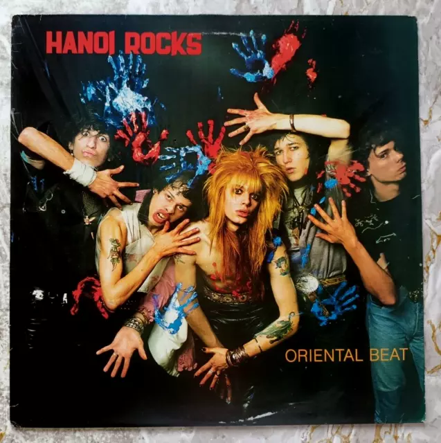 HANOÏ ROCKS - Oriental Beat - Vinyle LP / 33T ( Press U.K 1983 )