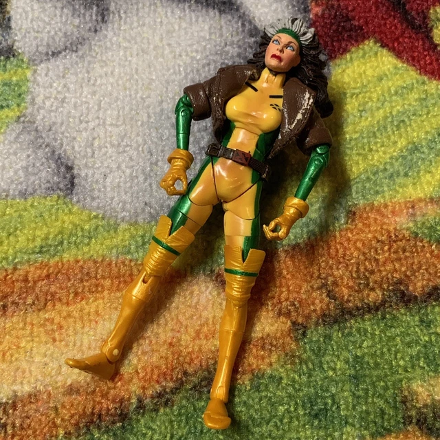 X-Men ROGUE Figure Toy Marvel Legends 2003 Toy Biz 6” Used