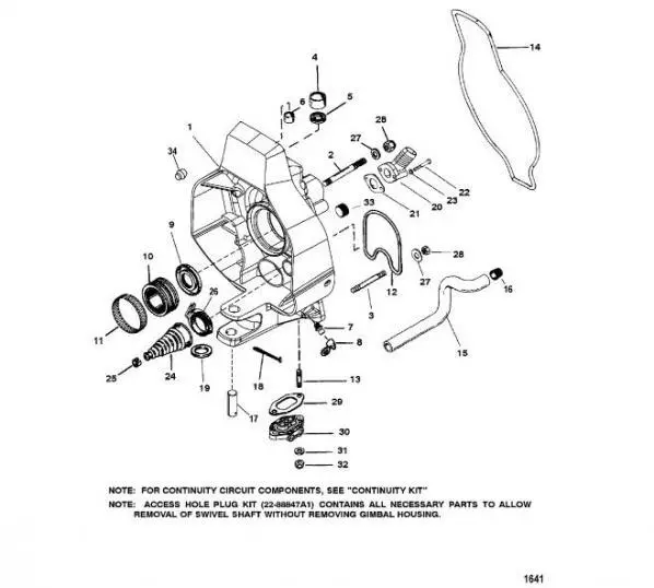 Mercruiser Alpha & Bravo Exhaust Y-Pipe O Ring OEM Seal Kit  41802 Fast Ship 3