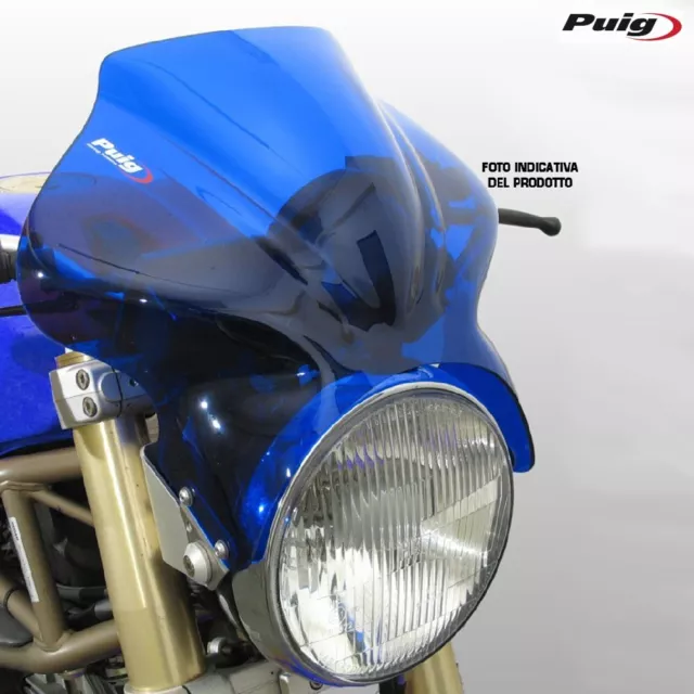 PUIG 1480A CUPOLINO COCKPIT BLU per Honda 600 CBF 2004-2007