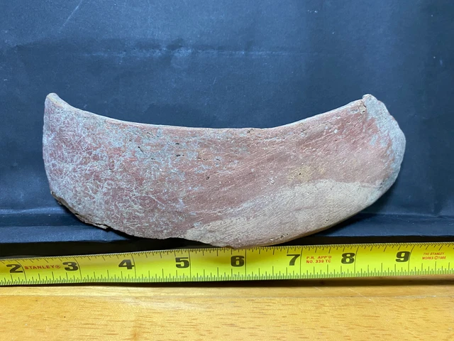 Puerto Rico, Pre-1500s, PRE-COLOMBIAN Taino, Large SHARD / Fragmento, Barro