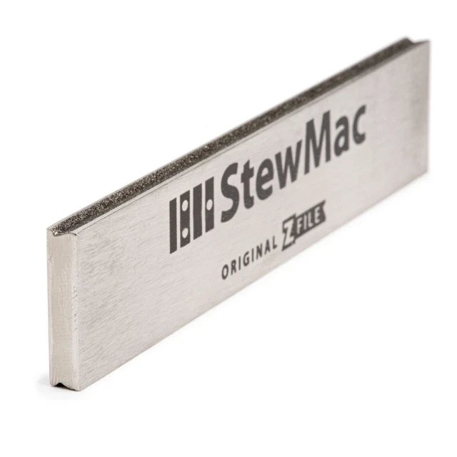StewMac Compact Z-File Guitar Fret Crowning File, 150-Grit, Original