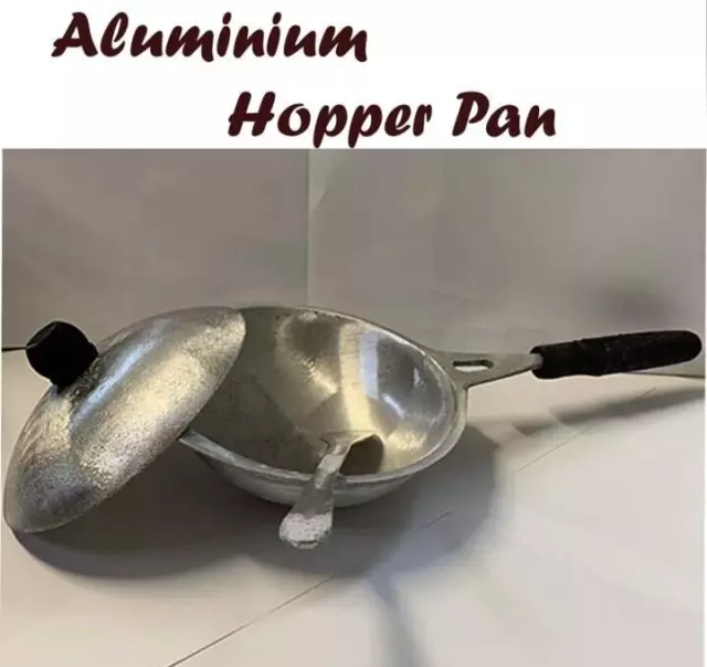 HOPPER PAN APPAM Pan Sri Lankan Traditional Hopper Maker Non Stick ...