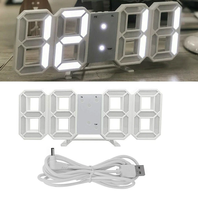 Tout Neuf Horloge Murale Accessoires Alarme Maison Décoration Remplacement