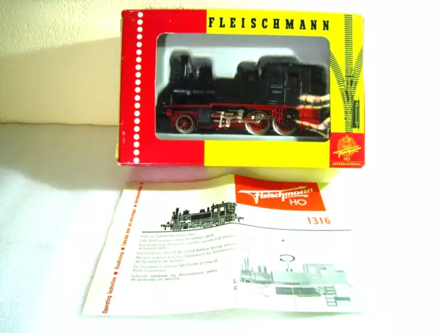 H0 Fleischmann 1316 *Top-Sammlermodell *  "Dampflok 70 091" + OVP