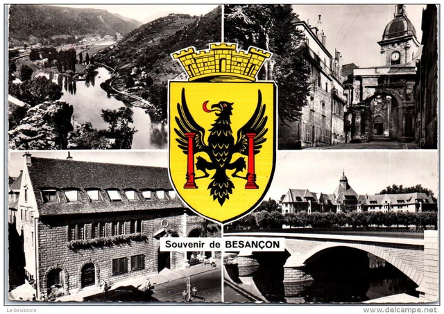 25 BESANCON --- un souvenir multivues.