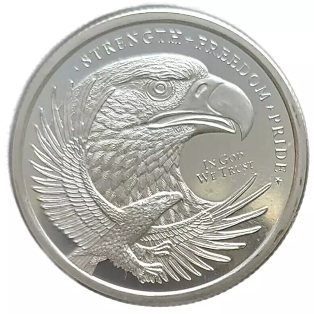 GSM Silver Eagle - 1/4 oz. Fine Silver Round!!