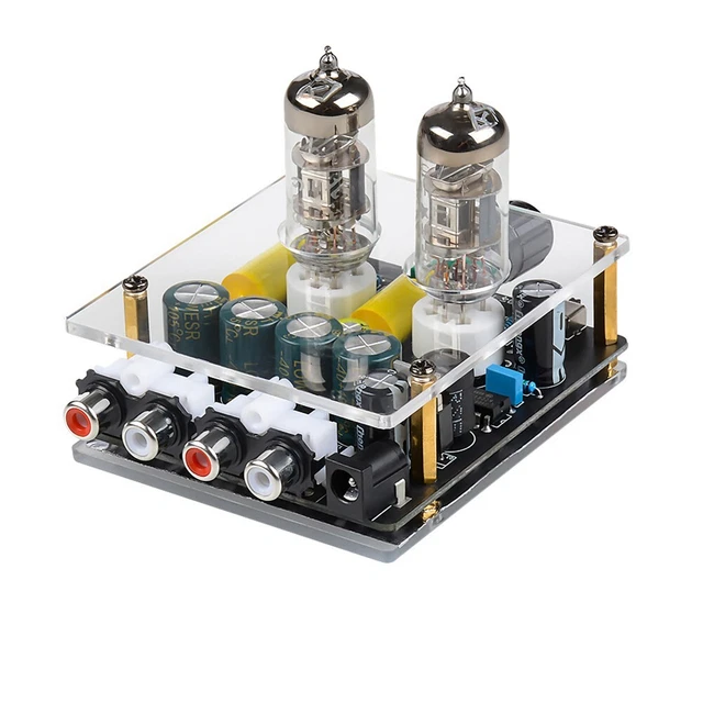 Préamplificateur Tube Hi-Fi Avec Tubes JWM5654 - Égalisation 3 Bandes, Compatible Cambridge & Enon, Pour Audiophiles