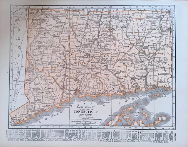 VINTAGE 1937 TWO SIDED Color Map - Vintage 1937 Two Sided Color Map Of Florida.webp