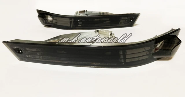 Front Bumper Turnsignal Lights for 1997 1998 1999 SILVIA S14 200SX SMOKE Lens Front Bumper Turnsignal Lights for 1997 1998 1999 SILVIA S14 200SX SMOKE Lens