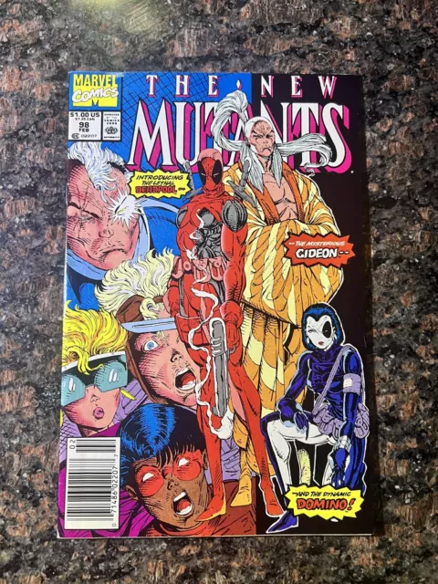 The New Mutants #98 Newsstand (Marvel Comics February 1991) High Grade
