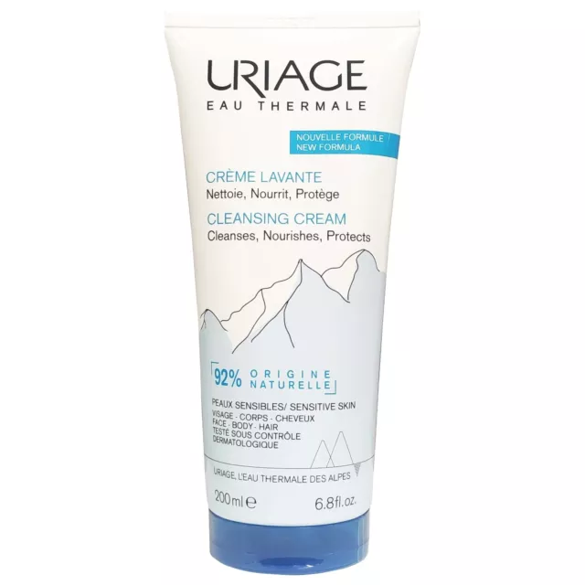 Uriage Creme Lavante 200ml – Cleaning and Nourishing