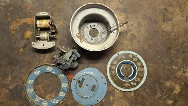 harley flathead wla speedometer contachilometri originale parti ricambio harley flathead wla speedometer contachilometri originale parti ricambio