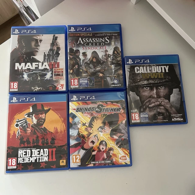Lot De 8 Jeux PS2, PS3, PS4 - Destiny, Buzz, Red Dead, Uncharted... - Bon état