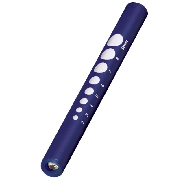 Prestige Medical Disposable Pupil Gauge Penlight - Navy #210-NAV