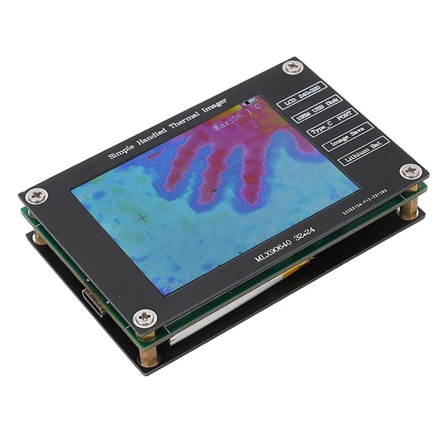 Thermal imager, termocamera a infrarossi 2,8 pollici, 320X240, da -40°C a +3 F2K7