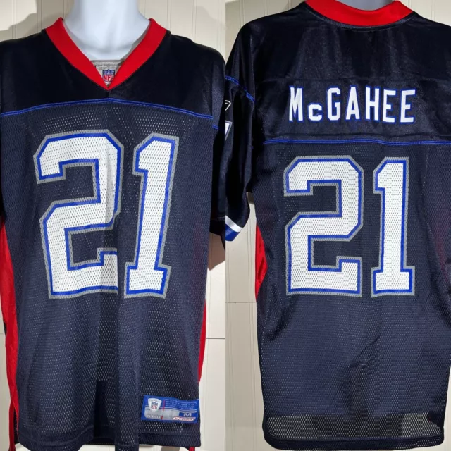 Vintage Reebok NFL Buffalo Bills #21 Willis McGahee On Field Jersey Size Medium