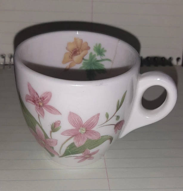 Great Northern Railway Mountains & Flowers Demitasse Cup