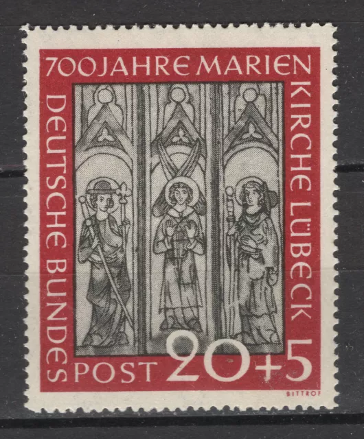 BRD Minr. 140 - einwandfrei postfrisch - gepr. Schlegel BPP - (GM027)