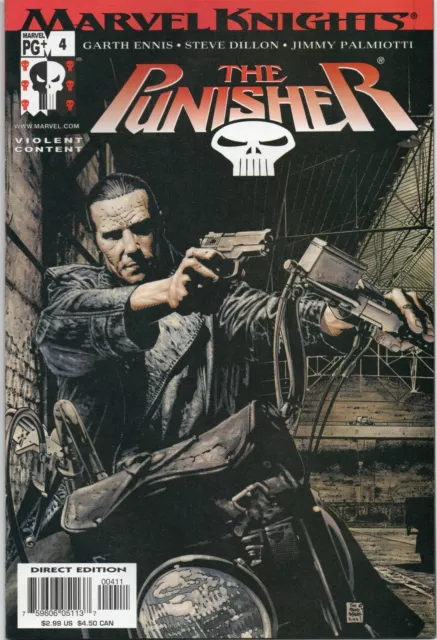 Marvel Knights Punisher Vol 4 Issue 4 Comic Rare High Grade NM 9.0 Ennis Dillon