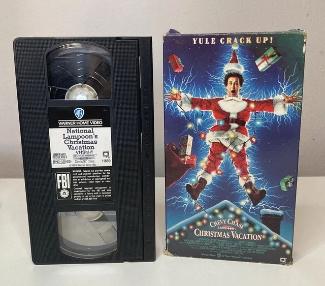 NATIONAL LAMPOONS CHRISTMAS Vacation (VHS, 1994) Chevy Chase Randy