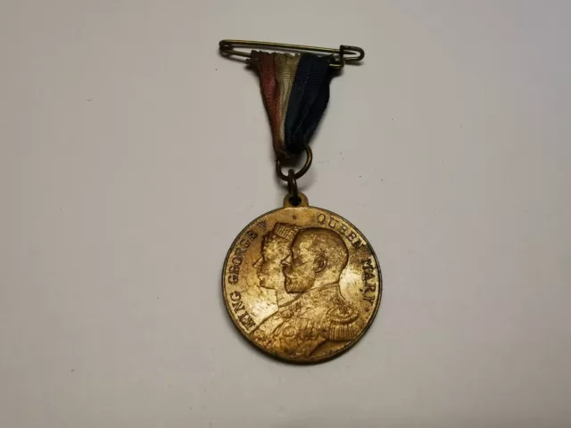 King George V & Queen Mary Silver Jubilee Medal - 1935 City Of Carlisle