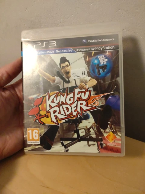 Jeu PS3 Kung Fu Rider Version PROMO Rare En Très Bon état - Région Libre, PEGI 16, éditeur Sony