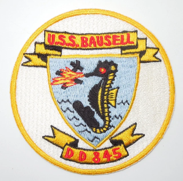 ORIGINAL US NAVY 1960's Vietnam War USS Bausell DD-845 Destroyer Patch ...