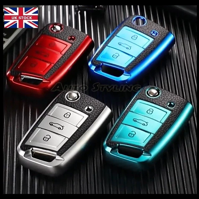 Cover Custodia Chiave Auto Per Volkswagen VW Golf 3 4 5 6 Mk4 Mk6 7 768x768 - Foto 3
