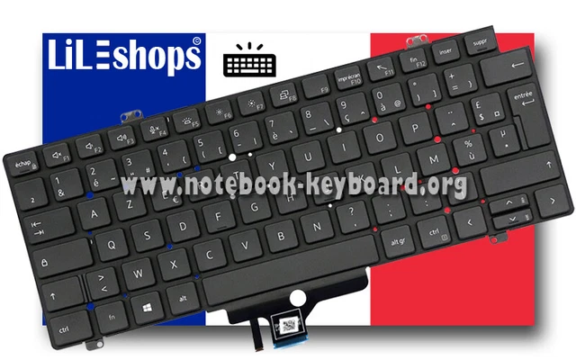 Touche De Clavier Dell Pour 7710, M7710, E5550 Et Autres Modèles – Pièce Détachée