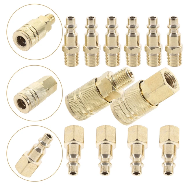 1 set connettore tubo aria idropulitrice assortita collegamento rapido raccordo