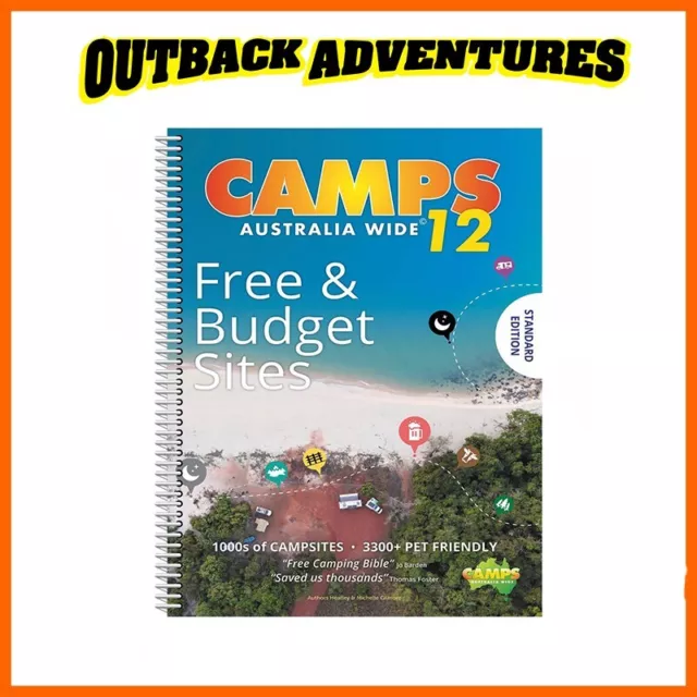 Camps 12 Book Easy To Read Australia Wide B4 Size
