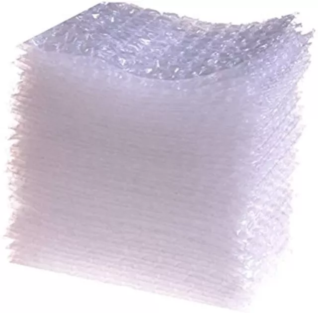 100 Pcs (4x6inch) Bubble Double Walled Clear Cushioning Pouch Bags Wrap