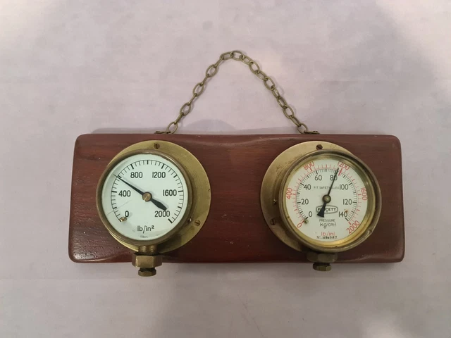 Vintage Pressure Gauges