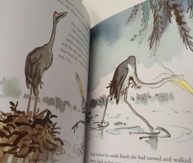 The Heron and the Crane Written by John Yeoman Illustrated by Quentin Blake PB 3