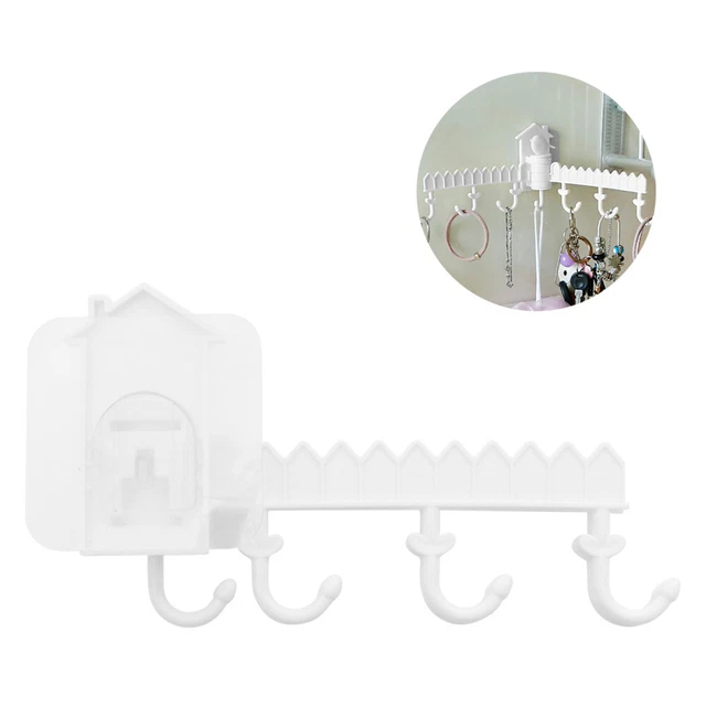 Key Organizer Rack Jewelry Hook Bird Rotating Necklace Holder