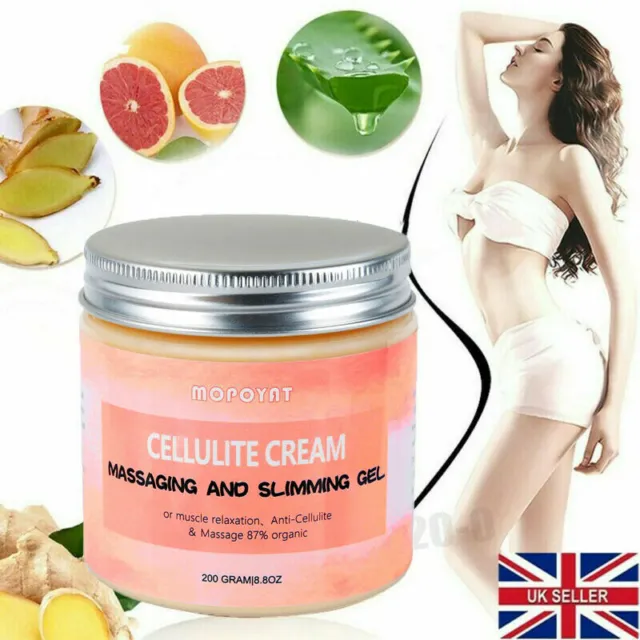 Anti Cellulite Hot Cream Fat Burner Body Muscle Relaxation Slimming Massager Gel