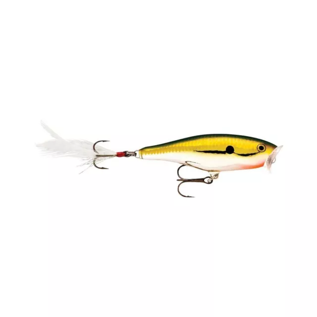 (PACK of 3) RAPALA SKITTER POP Surface Lure - 9cm GOLD CHROME