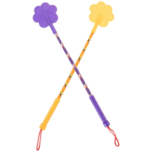 4 Pcs Cat Clicker Stick Pet Teasing Pole Target Sticks Dog Training