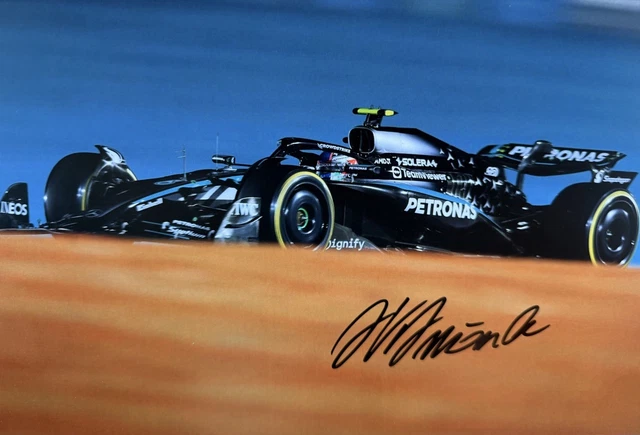 KIMI ANTONELLI SIGNED Autograph Photo 21x30cm F1 A…