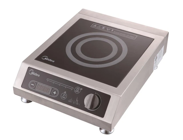 Midea MIC3400F 3400 Watt Single Hob Countertop Induction Range
