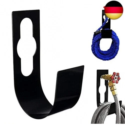 WideSmart Schlauch Hänger,Schlauchhalter Gartenschlauchhalter Metall Tragbar