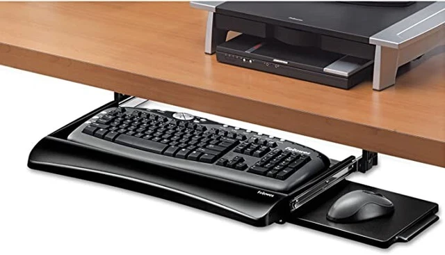 Fellowes Office Suites Underdesk Keyboard Drawer Black CRC 9140304 - New In Box
