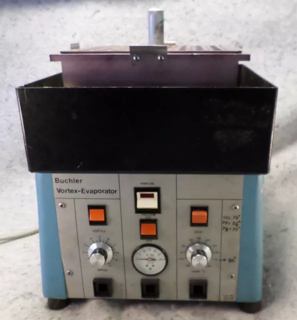 Buchler Vortex Evaporator Not working for parts or repair (shelf1)