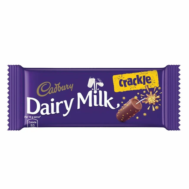 CADBURY DAIRY MILK Chocolate bar, 23 gm (Pack of 30) Free shipping
