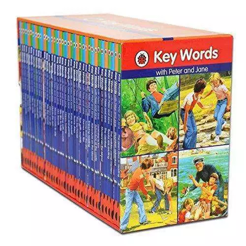 Ladybird Key Words With Peter and Jane 36 Books Set Collection Keywords | Ladybi